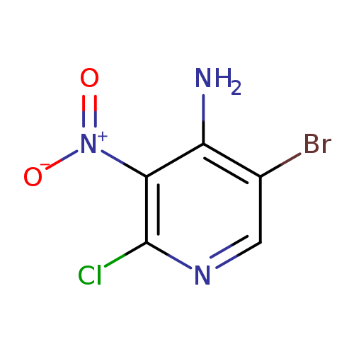 2-broMo-5-chloro-3-nitropyridin-4-aMine