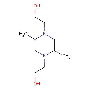 2-[4-(2-hydroxyethyl)-2,5-dimethylpiperazin-1-yl]ethan-1-ol