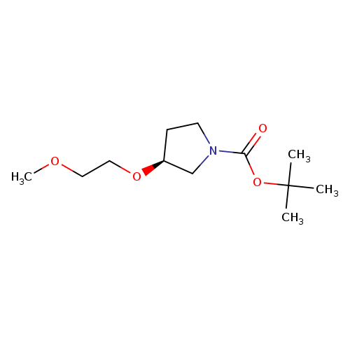 (S)-tert-Butyl 3-(2-methoxyethoxy) pyrrolidine-1-carboxylate