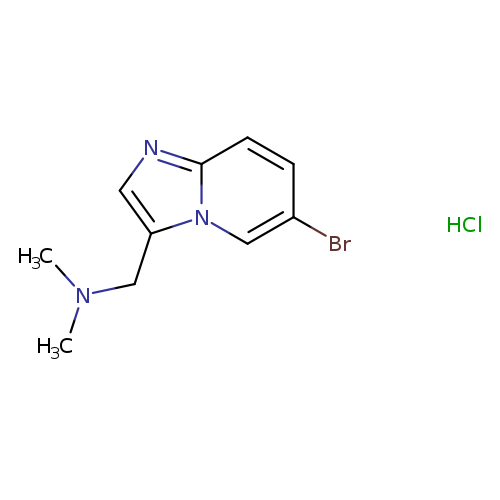 (6-Bromoimidazo[1,2-a]pyridin-3-yl)-n,n-dimethylmethanamine hydrochloride