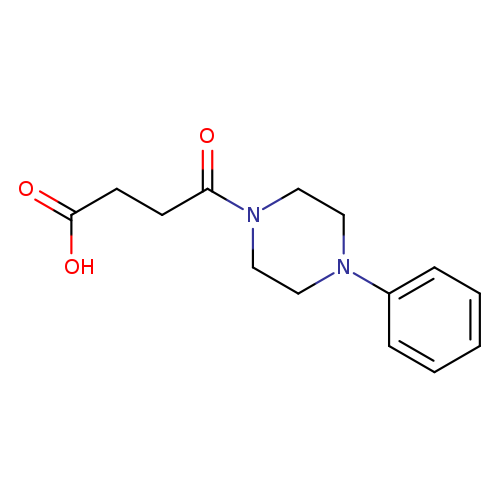 4-Oxo-4-(4-phenylpiperazin-1-yl)butanoic acid