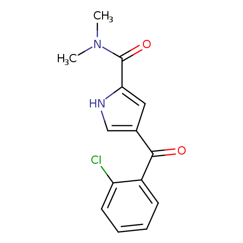 4-(2-chlorobenzoyl)-N,N-dimethyl-1H-pyrrole-2-carboxamide