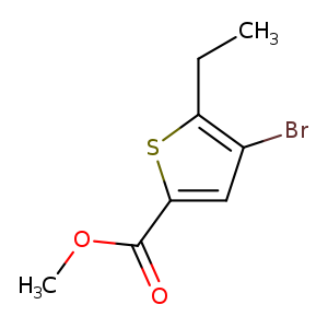 Methyl 4-bromo-5-ethylthiophene-2-carboxylate