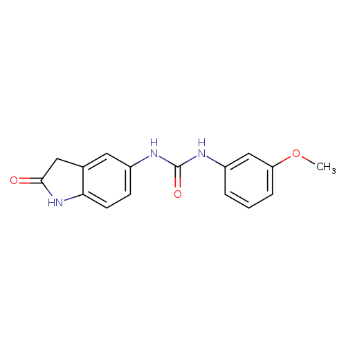 1-(3-methoxyphenyl)-3-(2-oxo-2,3-dihydro-1H-indol-5-yl)urea