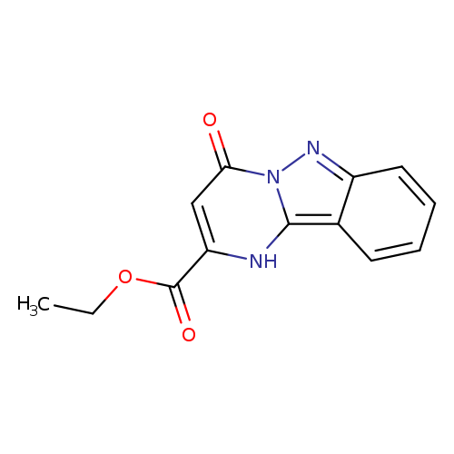 Pyrimido[1,2-b]indazole-2-carboxylic acid, 1,4-dihydro-4-oxo-, ethylester