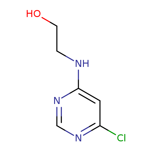 2-[(6-chloro-4-pyrimidinyl)amino]ethanol
