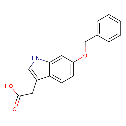 2-(6-(Benzyloxy)-1H-indol-3-yl)acetic acid
