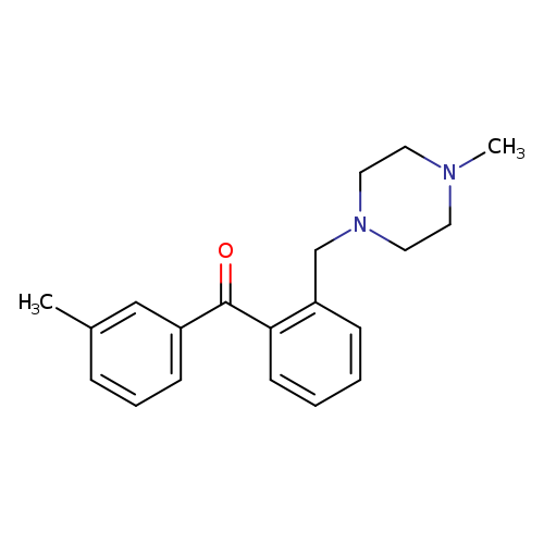 3'-METHYL-2-(4-METHYLPIPERAZIN-1-YLMETHYL)BENZOPHENONE
