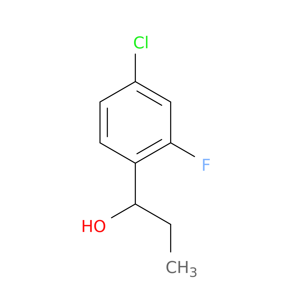 4-Chloro-α-ethyl-2-fluorobenzenemethanol
