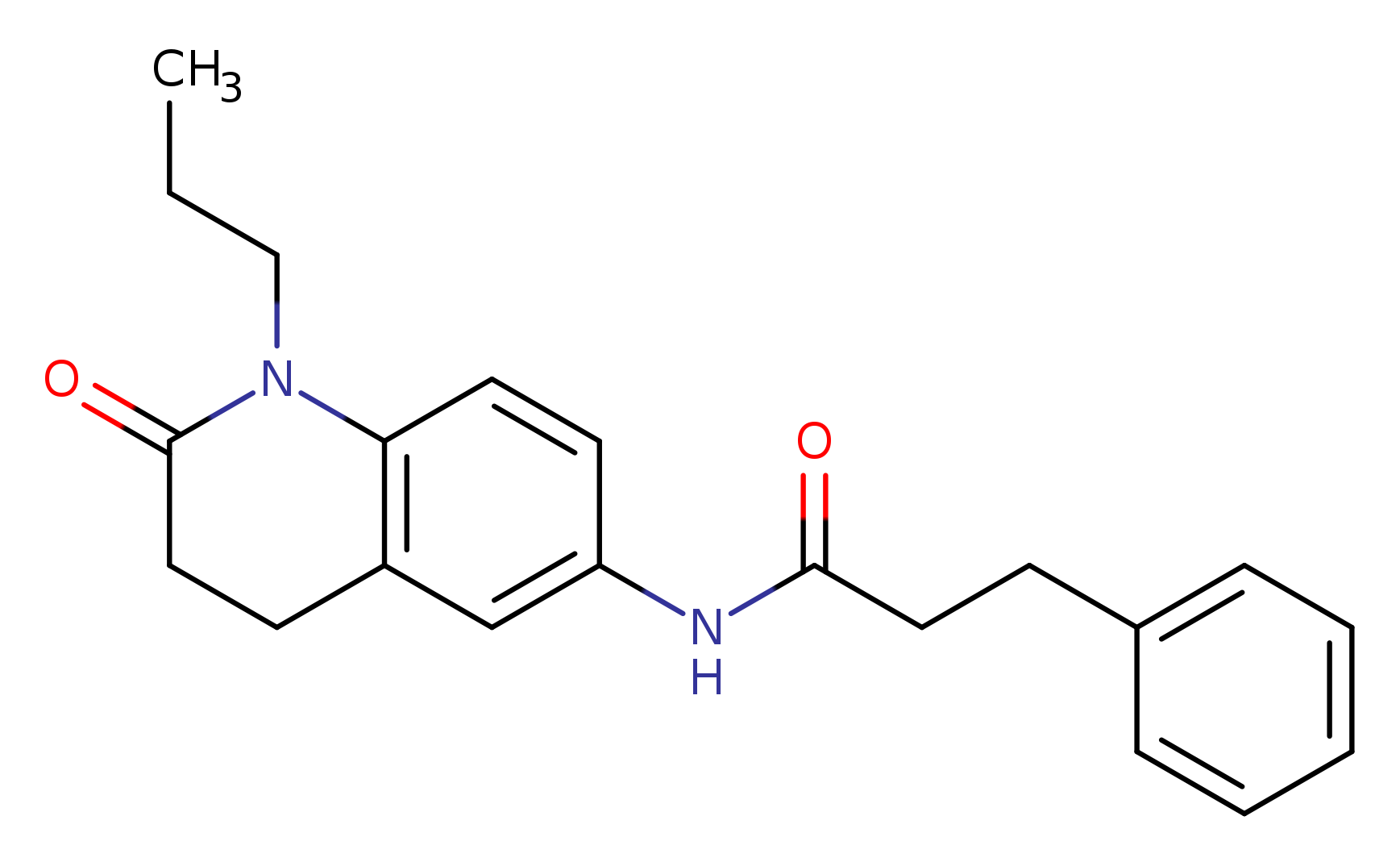 N-(2-oxo-1-propyl-1,2,3,4-tetrahydroquinolin-6-yl)-3-phenylpropanamide