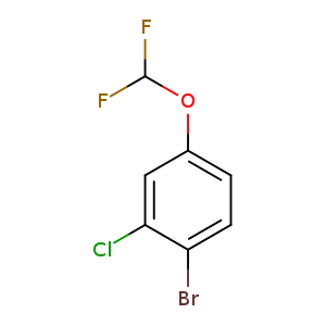 1-bromo-2-chloro-4-(difluoromethoxy)benzene