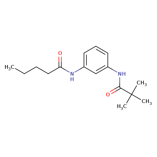 N-{3-[(2,2-dimethylpropanoyl)amino]phenyl}pentanamide
