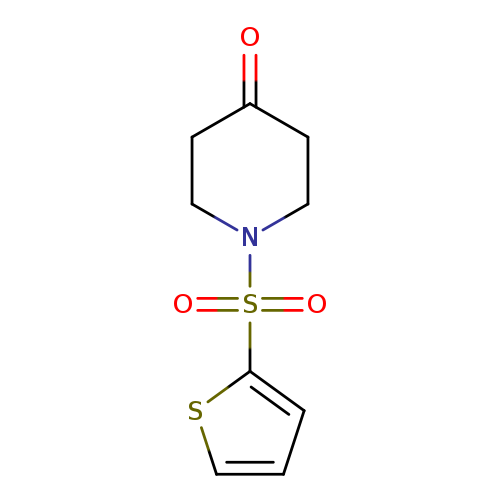 1-(thiophene-2-sulfonyl)piperidin-4-one