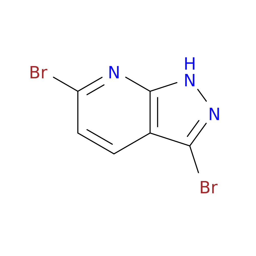 3,6-Dibromo-1H-pyrazolo[3,4-b]pyridine