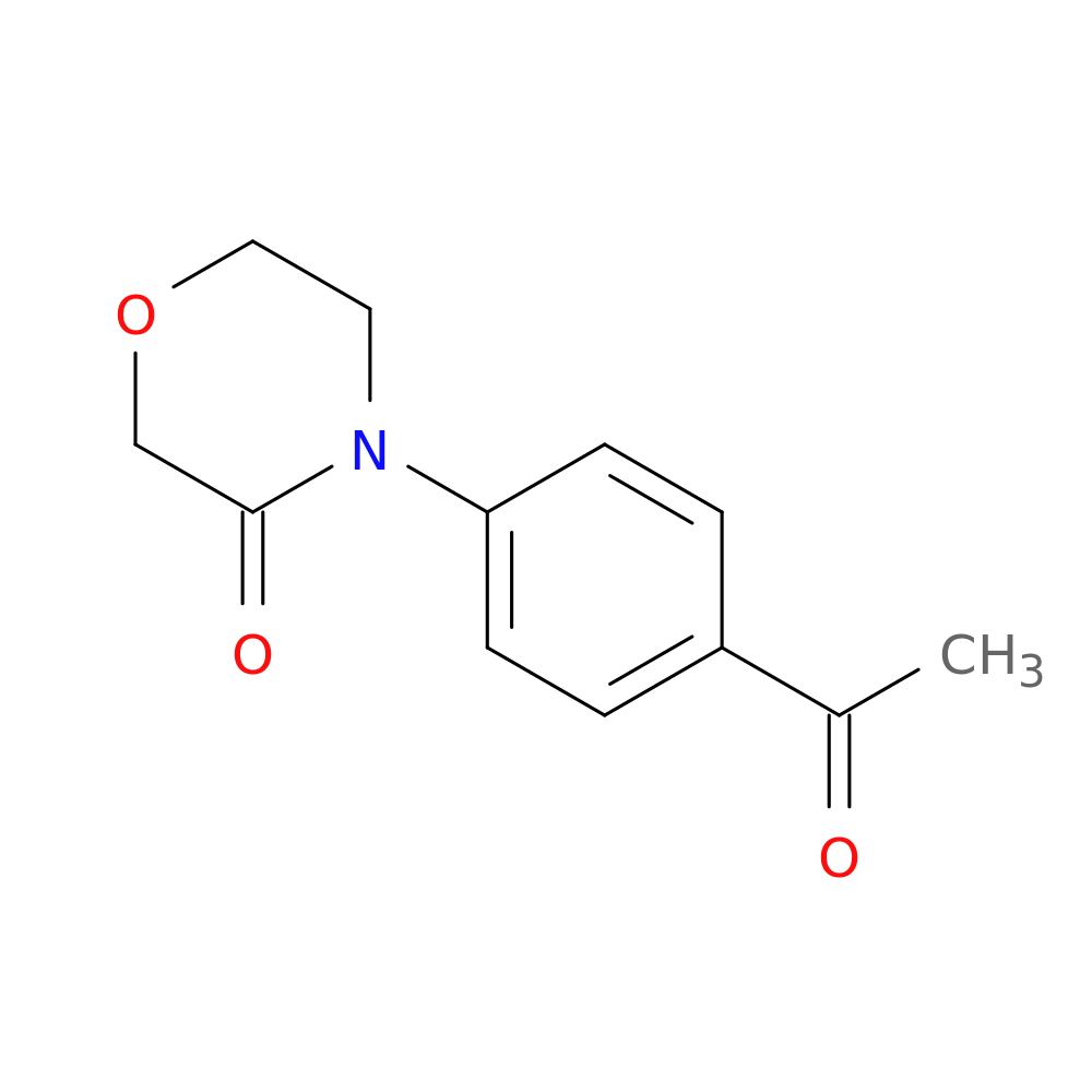 4-(4-Acetylphenyl)morpholin-3-one