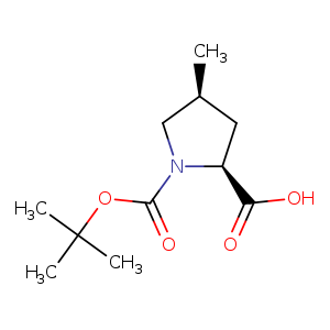 (2S,4S)-1-(tert-Butoxycarbonyl)-4-methylpyrrolidine-2-carboxylic acid