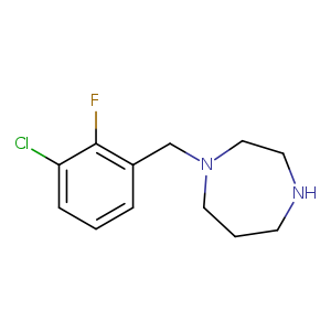1-[(3-chloro-2-fluorophenyl)methyl]-1,4-diazepane