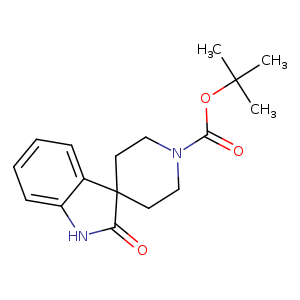 1,2-DIHYDRO-2-OXO-SPIRO[3H-INDOLE-3,4'-PIPERIDINE]-1'-CARBOXYLIC ACID 1,1-DIMETHYLETHYL ESTER
