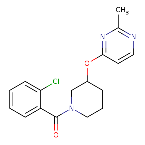 4-{[1-(2-chlorobenzoyl)piperidin-3-yl]oxy}-2-methylpyrimidine