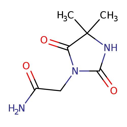2-(4,4-dimethyl-2,5-dioxoimidazolidin-1-yl)acetamide