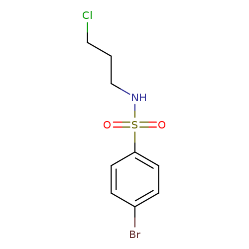 N-(3-Chloropropyl) 4-bromobenzenesulfonamide