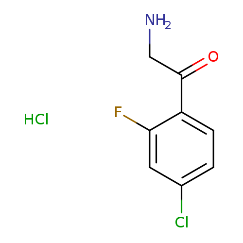 2-amino-1-(4-chloro-2-fluorophenyl)ethan-1-one hydrochloride