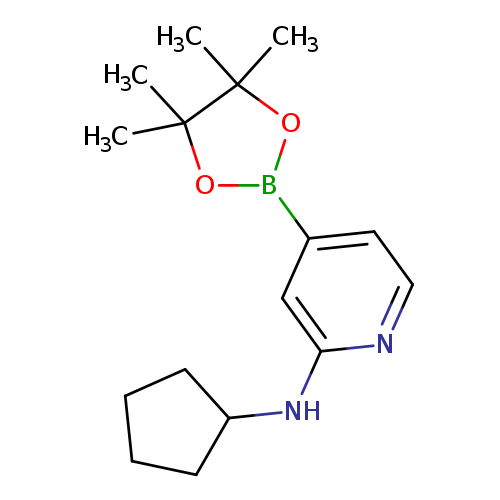 2-(N-Cyclopentylamino)pyridine-4-boronic acid, pinacol ester