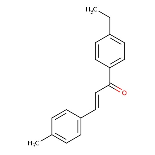 (2E)-1-(4-ethylphenyl)-3-(4-methylphenyl)prop-2-en-1-one