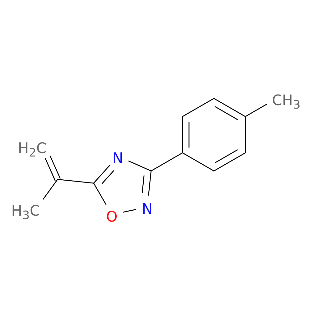 5-(Prop-1-en-2-yl)-3-p-tolyl-1,2,4-oxadiazole