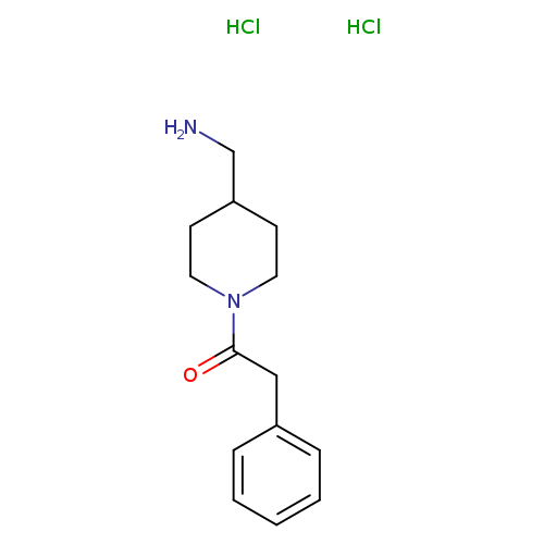 1-[4-(aminomethyl)piperidin-1-yl]-2-phenylethan-1-onedihydrochloride