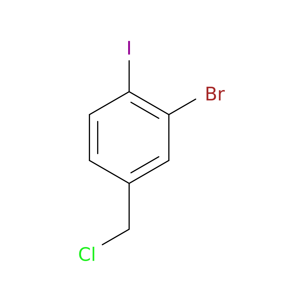 2-bromo-4-(chloromethyl)-1-iodobenzene