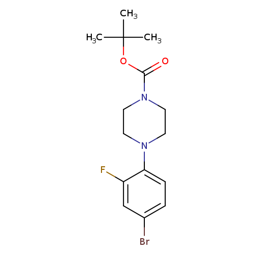 Tert-butyl 4-(4-bromo-2-fluorophenyl)piperazine-1-carboxylate