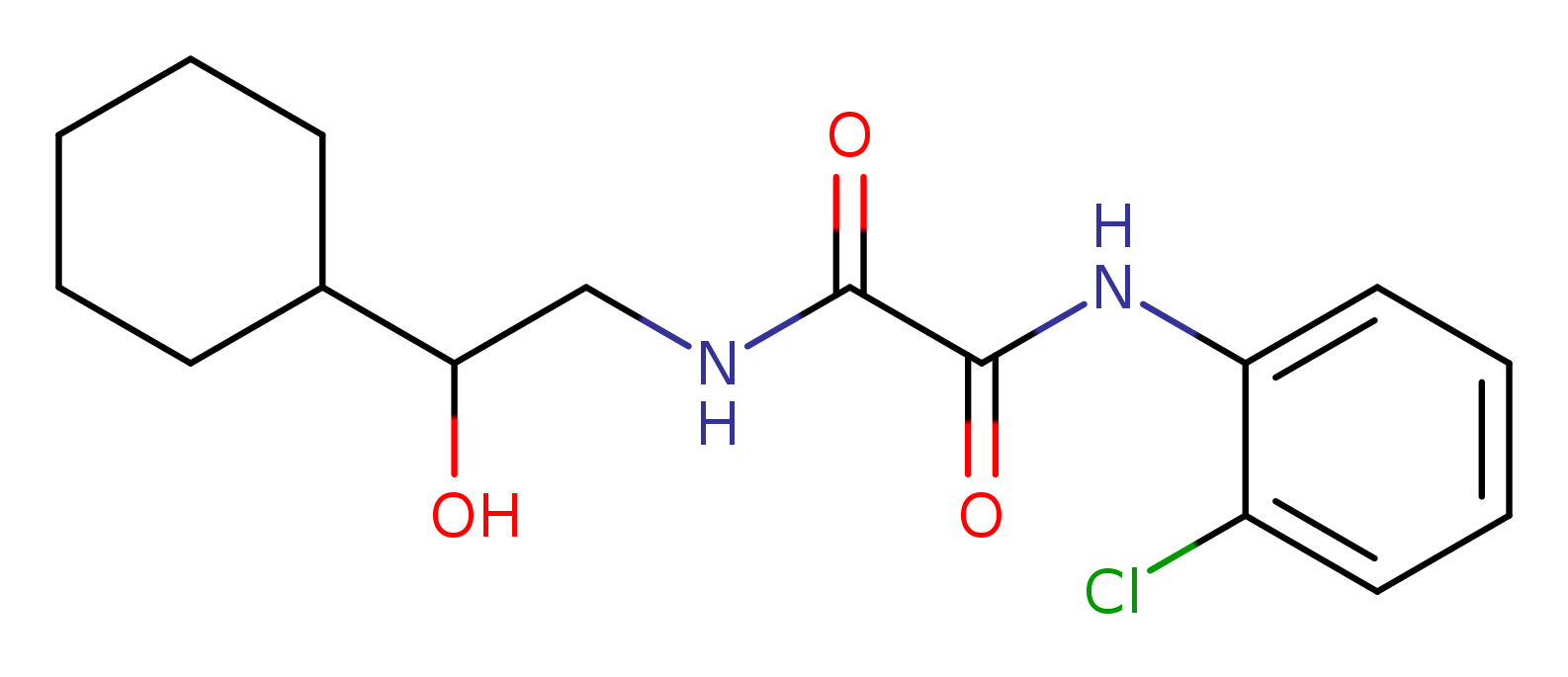 N-(2-chlorophenyl)-N'-(2-cyclohexyl-2-hydroxyethyl)ethanediamide