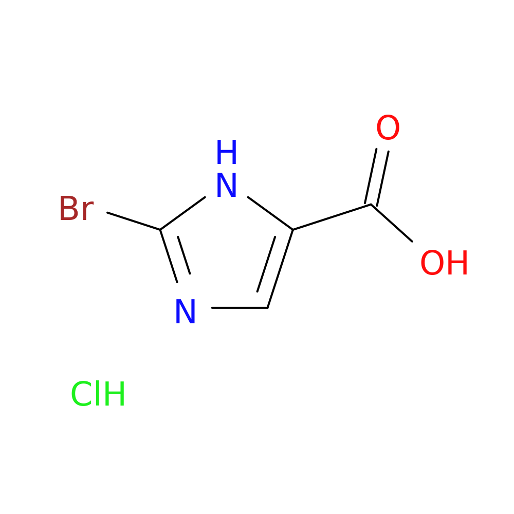 2-bromo-1H-imidazole-5-carboxylic acid hydrochloride