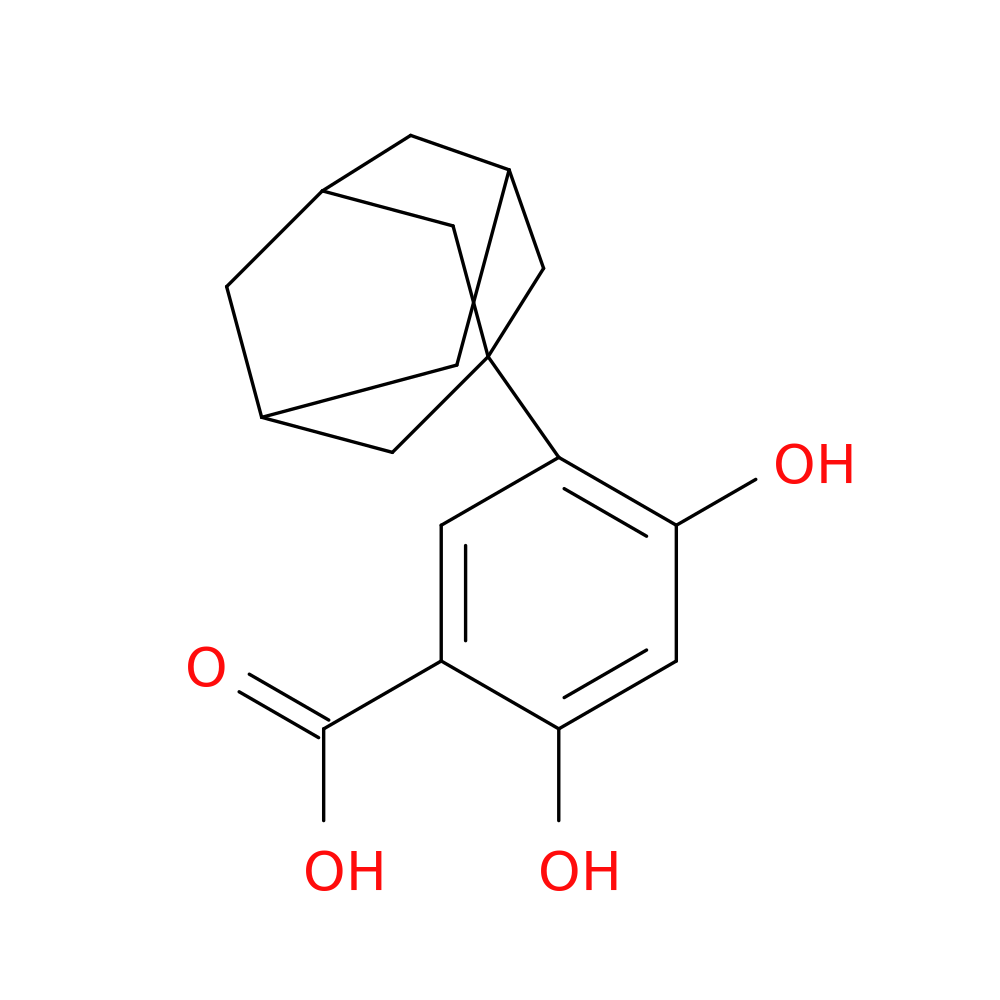 5-(1-Adamantyl)-2,4-dihydroxybenzoic acid