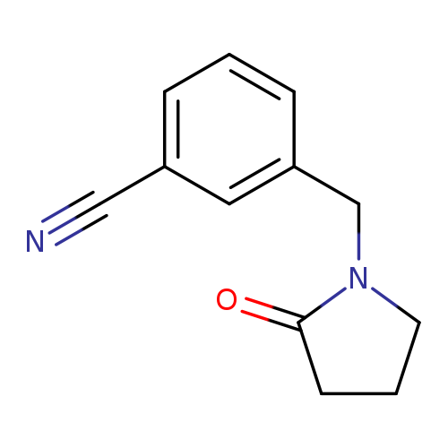 3-[(2-Oxopyrrolidin-1-yl)methyl]benzonitrile