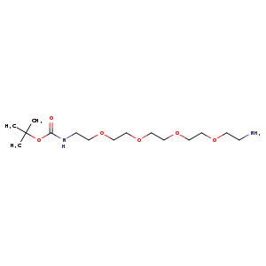 5,8,11,14-Tetraoxa-2-azahexadecanoic acid, 16-amino-, 1,1-dimethylethyl ester