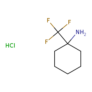 Cyclohexanamine, 1-(trifluoromethyl)-, hydrochloride (1:1)