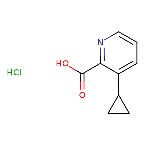 3-cyclopropylpyridine-2-carboxylicacidhydrochloride