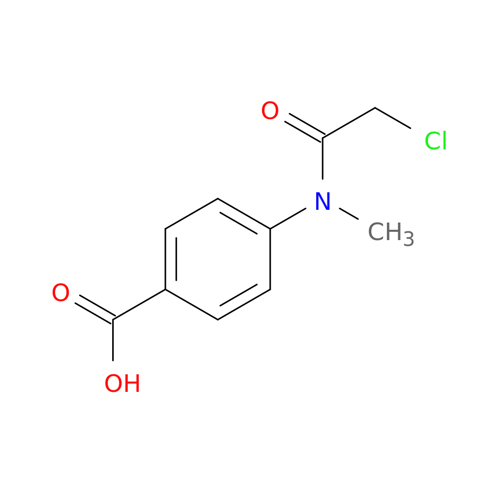 4-(2-Chloro-N-methylacetamido)benzoic acid