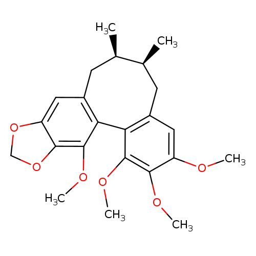 Benzo[3,4]cycloocta[1,2-f][1,3]benzodioxole,5,6,7,8-tetrahydro-1,2,3,13-tetramethoxy-6,7-dimethyl-, stereoisomer