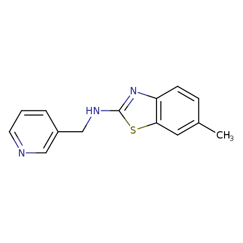 6-Methyl-n-(pyridin-3-ylmethyl)-1,3-benzothiazol-2-amine