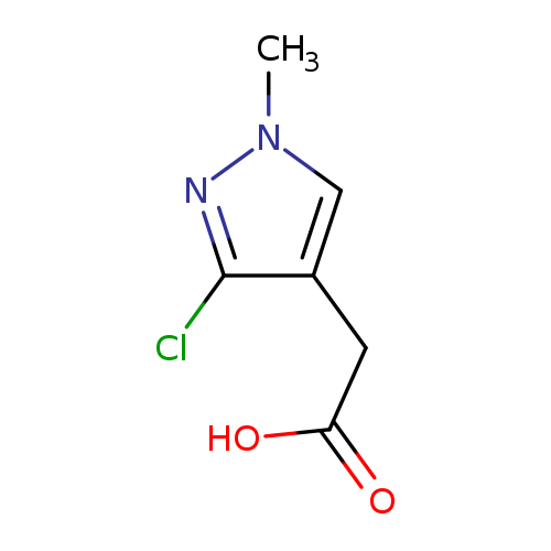 2-(3-chloro-1-methyl-1H-pyrazol-4-yl)acetic acid