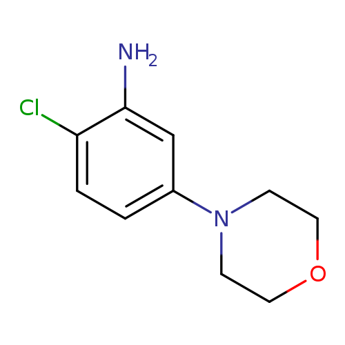 2-chloro-5-(4-morpholinyl)aniline