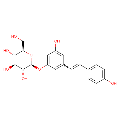 β-D-Glucopyranoside, 3-hydroxy-5-[2-(4-hydroxyphenyl)ethenyl]phenyl
