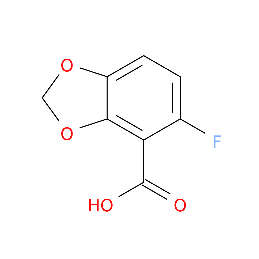 5-fluoro-1,3-dioxaindane-4-carboxylic acid