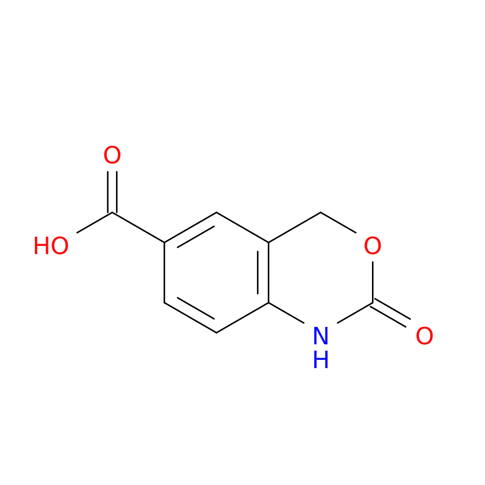 2-oxo-2,4-dihydro-1H-3,1-benzoxazine-6-carboxylic acid