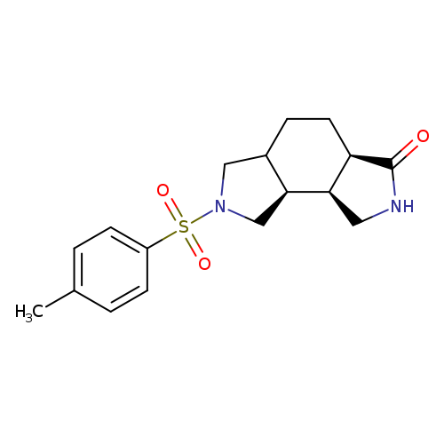 Racemic-(3aR,8aS,8bS)-7-tosyldecahydropyrrolo[3,4-e]isoindol-3(2H)-one