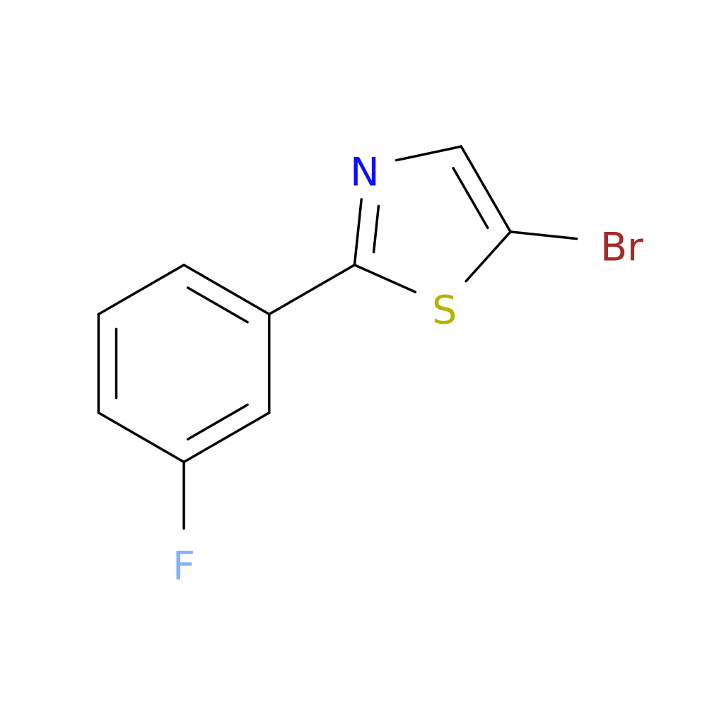 5-Bromo-2-(3-fluorophenyl)-1,3-thiazole