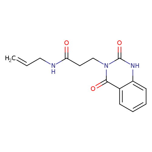 3-(2,4-dioxo-1,2,3,4-tetrahydroquinazolin-3-yl)-N-(prop-2-en-1-yl)propanamide